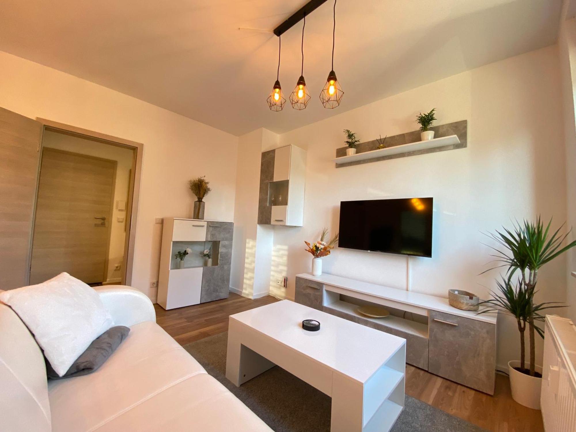 Hochwertige Ferienwohnung Mit 7Qm Balkon, Netflix, Kaffeeautomat, Rainshower Bad ツウィッカウ エクステリア 写真